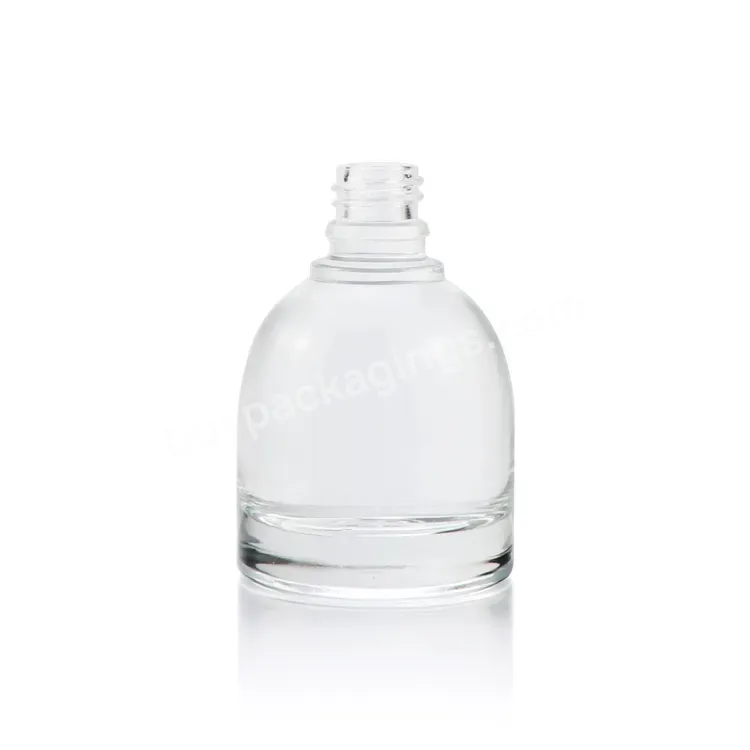 5ml 10ml 15ml 20ml 30ml 50ml 100ml Luxury Clear Glass Bottle Essential Oil Or Serum Dropper Bottle