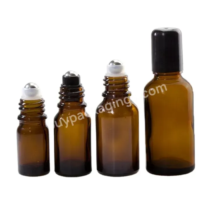 5ml 10ml 15ml 20ml 30ml 50ml 100ml Roll On Glass Bottle Steel Ball