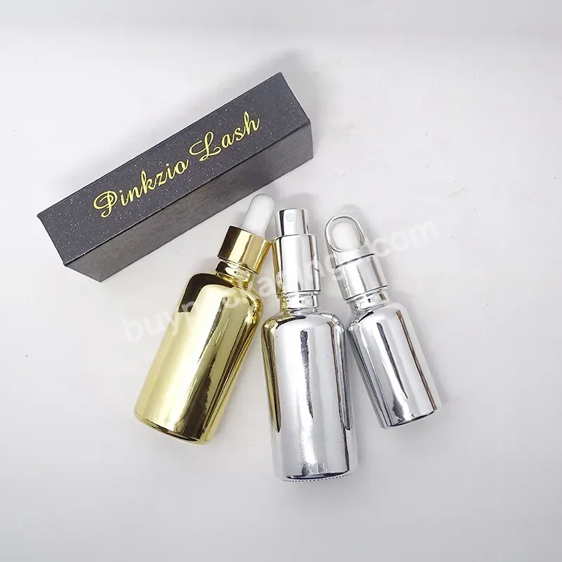 5ml 10ml 15ml 20ml 30ml 50ml 100ml Silver Color Essential Oil Glass Dropper Bottle Wholesale Dropper Bottles For Serum