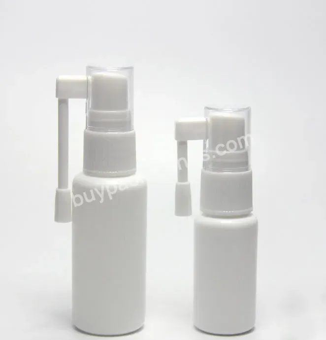 5ml 10ml 15ml 20ml 30ml 50ml 60ml Hdpe Empty Pharmaceutical Plastic Bottle Amber Oral Nasal Throat Mist Spray Bottle