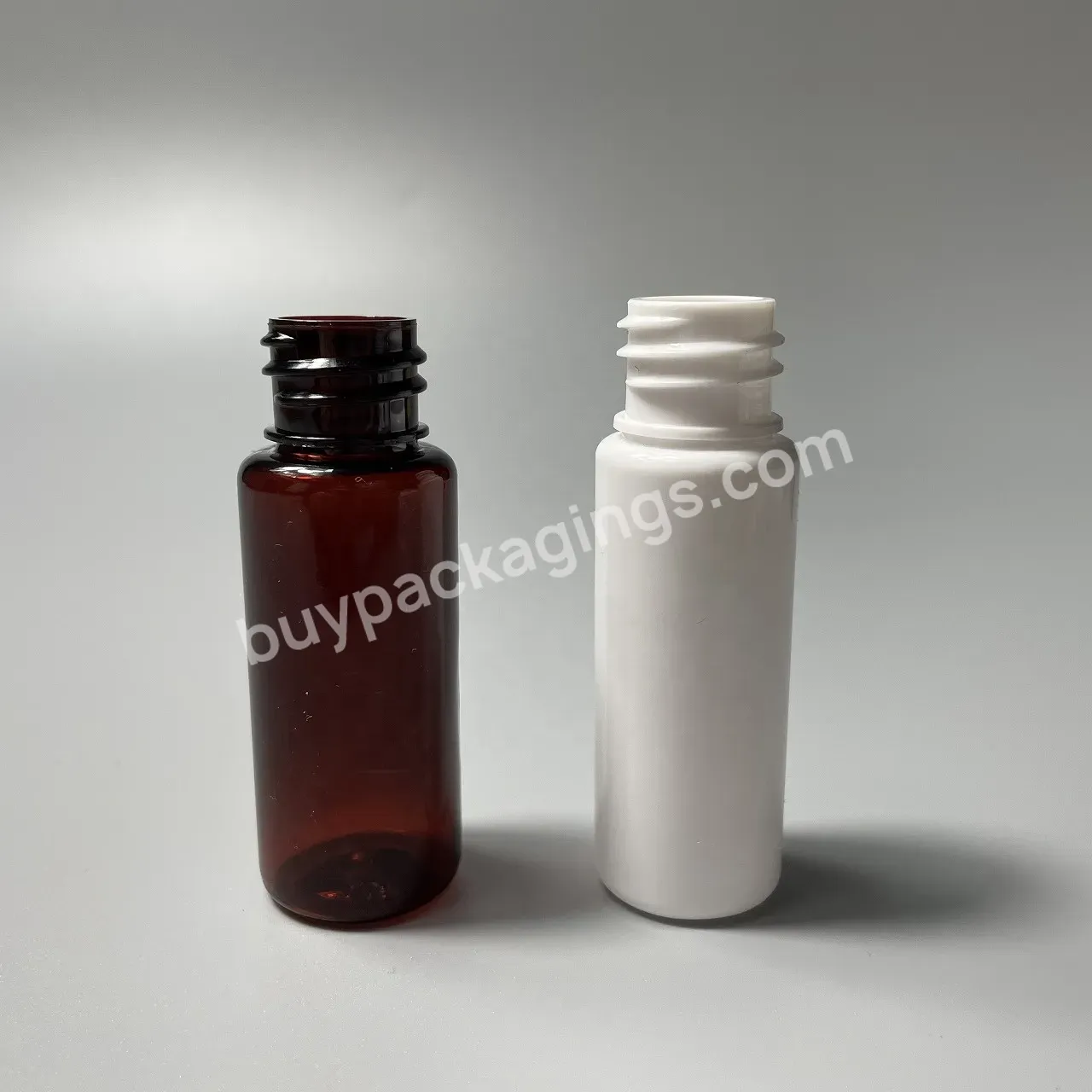 5ml 10ml 15ml 20ml 30ml 50ml 60ml Hdpe/pet Empty Pharmaceutical Plastic Bottle Amber Oral Nasal Throat Mist Spray Bottle