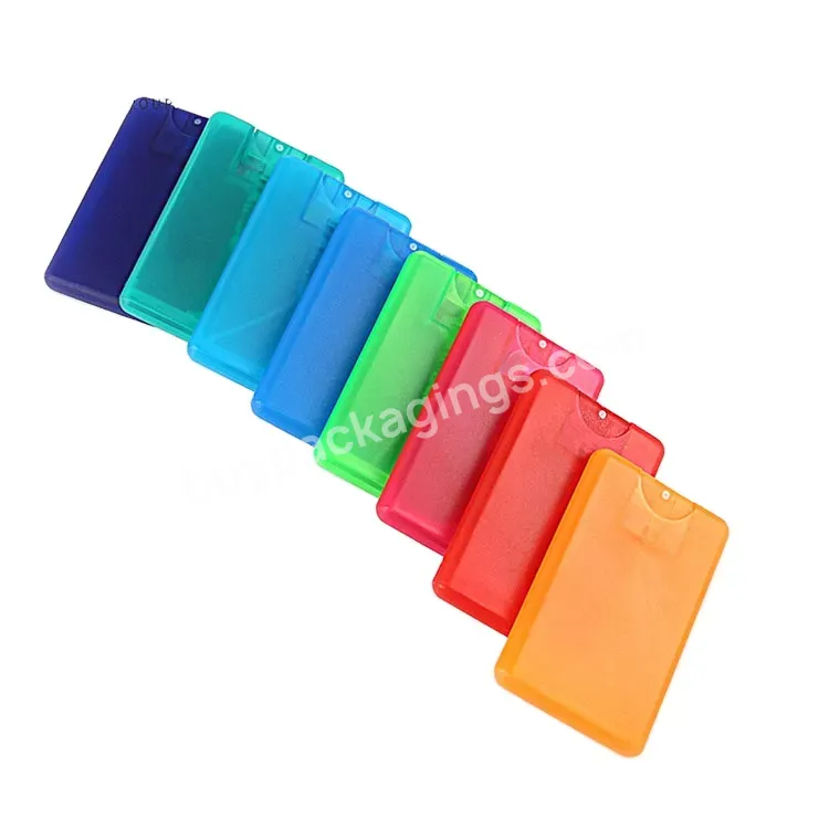 5ml 10ml 15ml 20ml 30ml Bulk Travel Size Pocket Hand Sanitizer Credit Card Spray Bottle