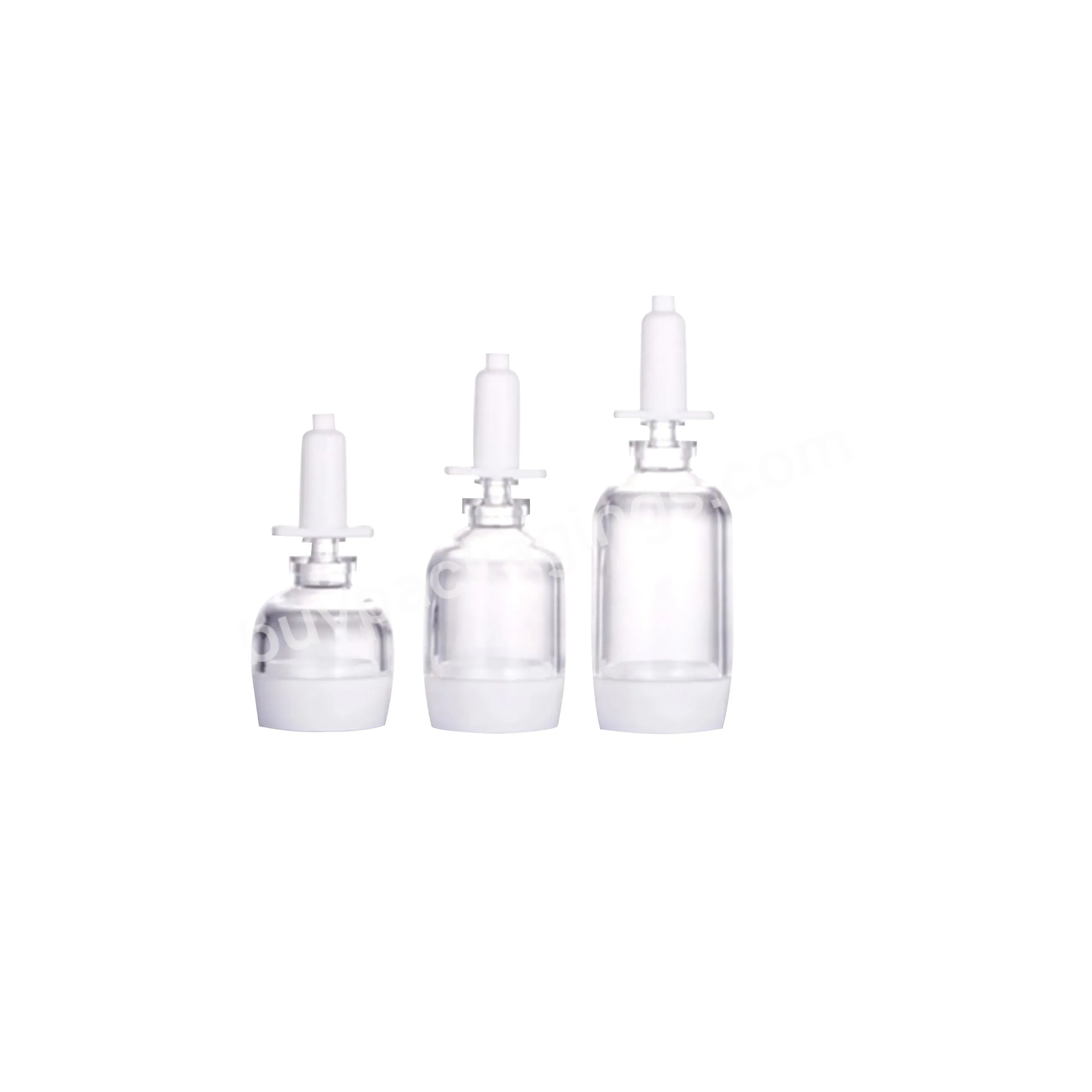 5ml 10ml 15ml Bulb Shape Toner Essence Bottle Plastic Acrylic Bottles For Cosmetic