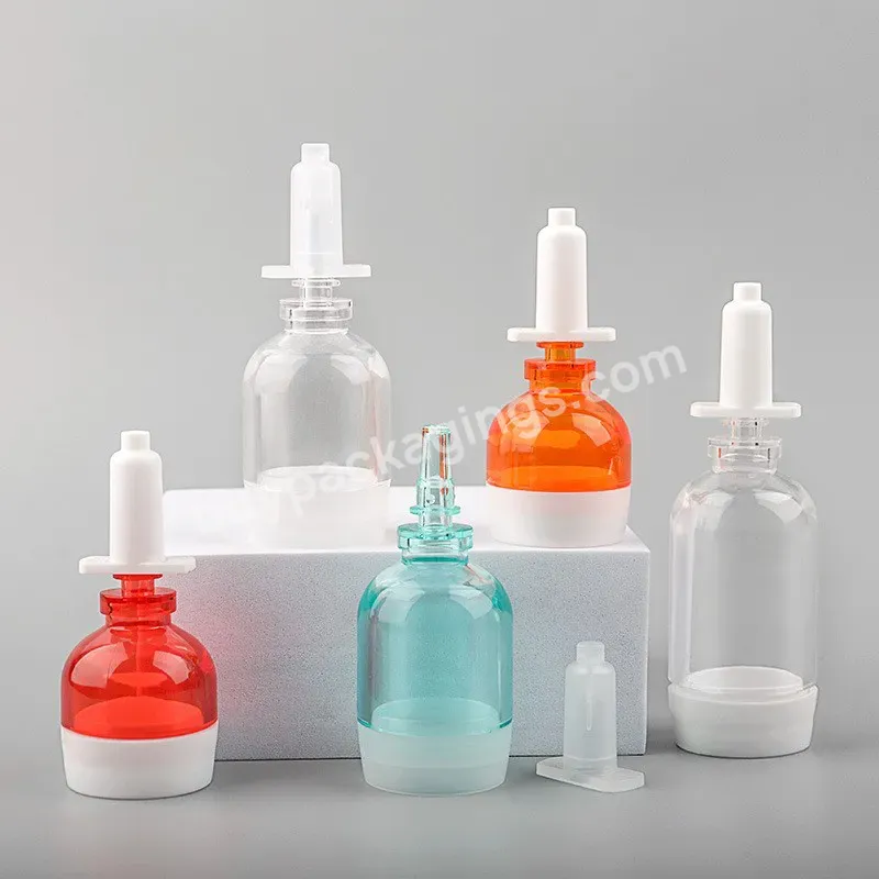 5ml 10ml 15ml Bulb Shape Toner Essence Bottle Plastic Acrylic Bottles For Cosmetic - Buy Toner Bottle Plastic,Acrylic Bottles For Cosmetic,5ml 10ml 15ml Plastic Bottles.