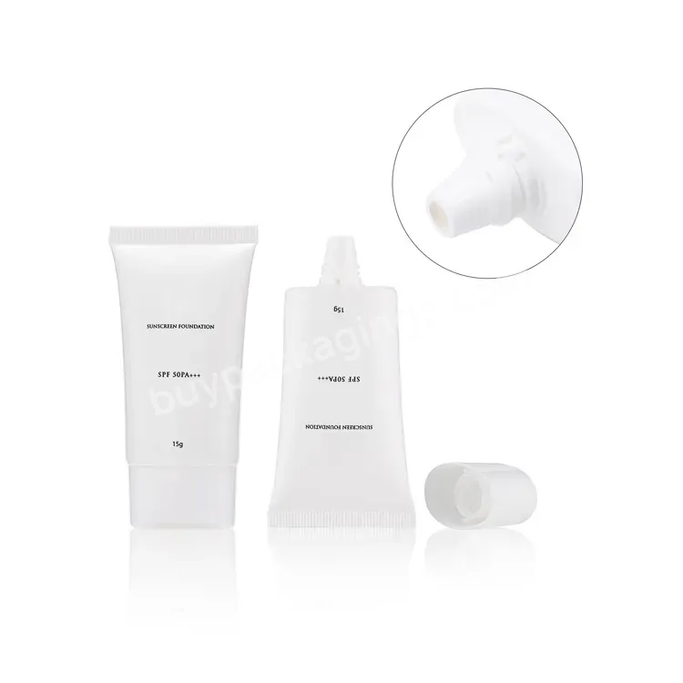 5ml 10ml 15ml Sample Packaging Amino Acid Cleanser Lotion Squeeze Tube Cosmetic Plastic Soft Eye Hand Cream Tube