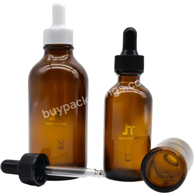 5ml 10ml 20ml 1oz 50ml 100ml Amber Oil Dropper Glass Bottle Essential Oil Bottles With Glass Dropper