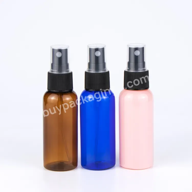 5ml 10ml 30ml 50ml 100ml Pink Blue Red Amber Clear Pet Plastic Sample Empty Cosmetic Body Face Fine Mist Spray Bottle