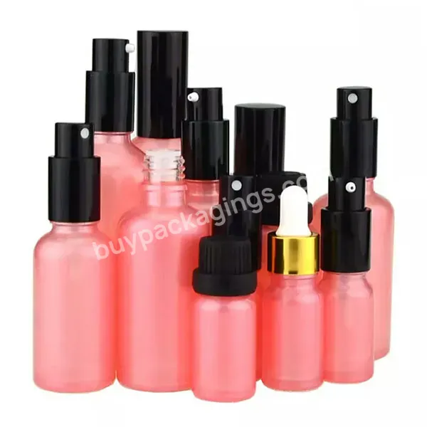 5ml 10ml 30ml 50ml 100ml Pink Blue Red Amber Clear Pet Plastic Sample Empty Cosmetic Body Face Fine Mist Spray Bottle