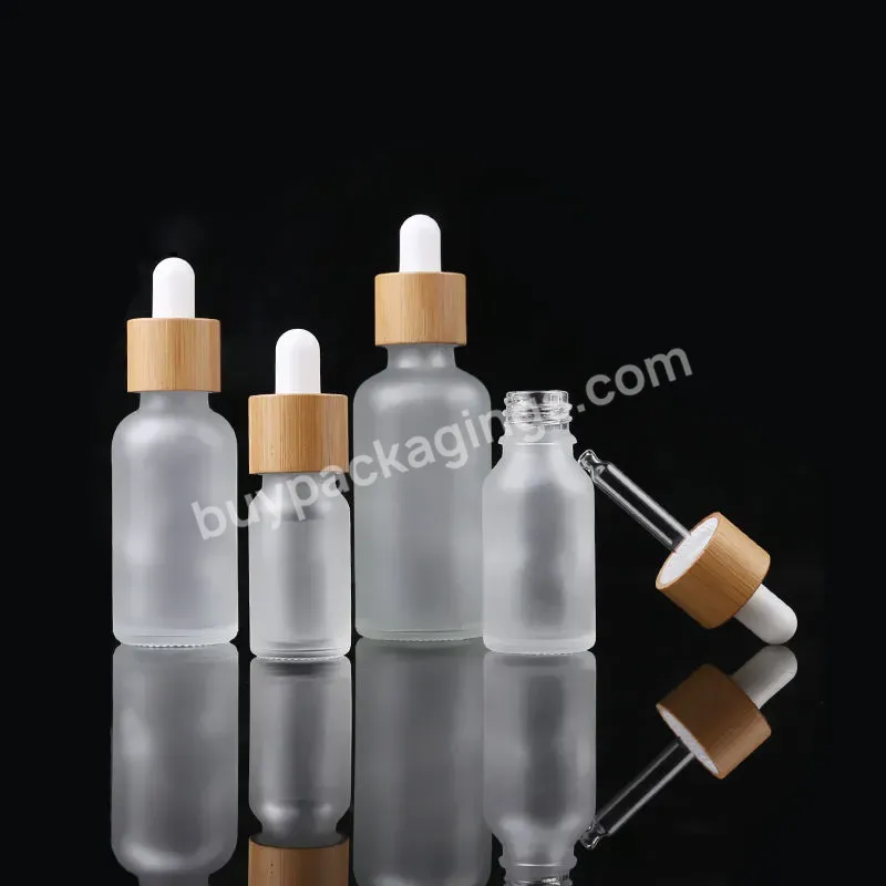 5ml 10ml 30ml 50ml Empty Cosmetic Sample Vial Mini Glass Dropper Bottle Essential Oil Serum Bottle With Gold White Pipette