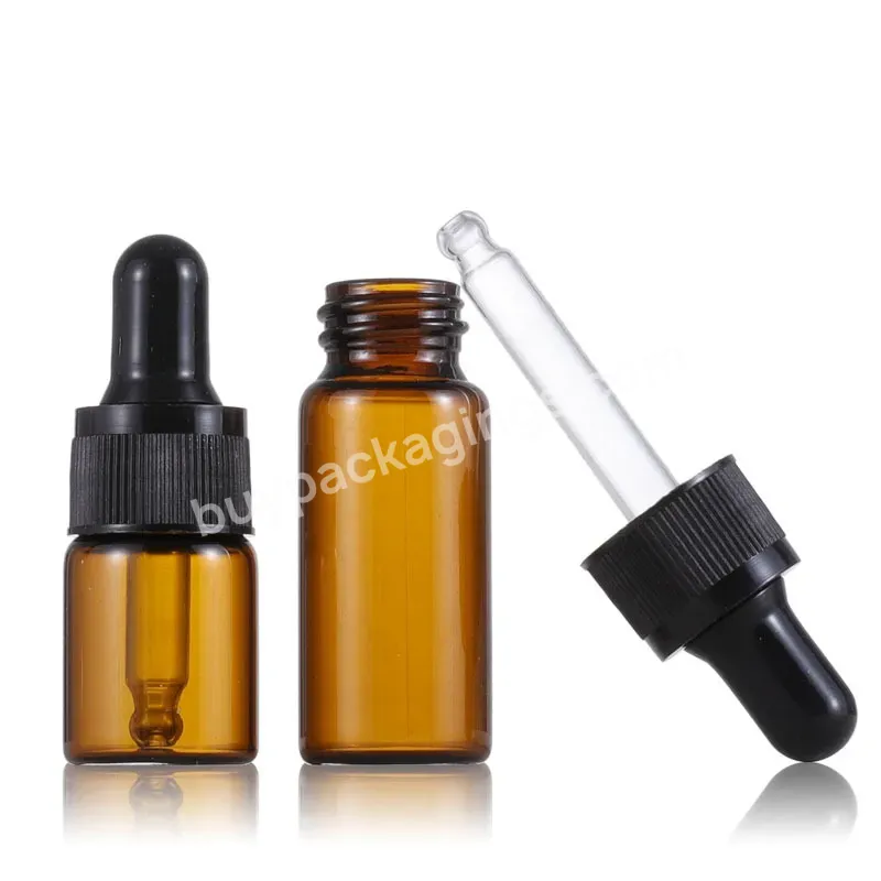 5ml 10ml Empty Glass Dropper Bottle Small Dropper Vials