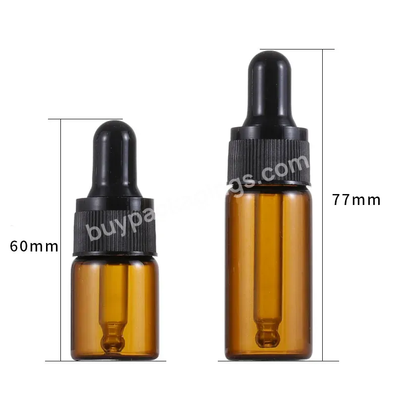 5ml 10ml Empty Glass Dropper Bottle Small Dropper Vials