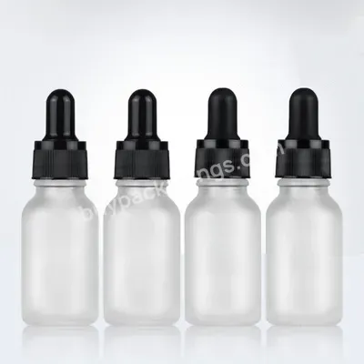 5ml 10ml Glass Transparent Essential Oil Bottle 30 Ml 50ml Glass Dropper Bottle With Gold Cap For Aroma Perfume Oil