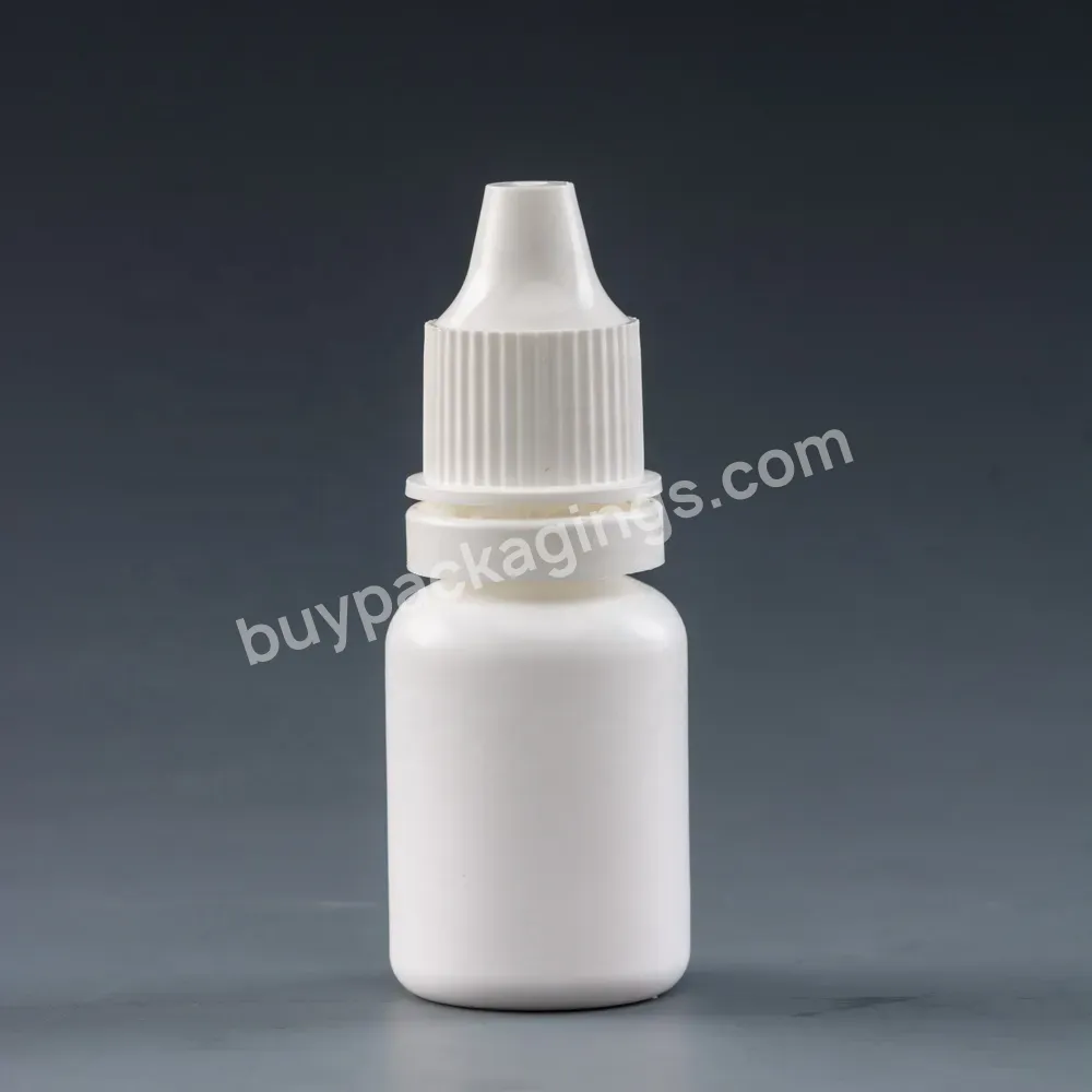 5ml 10ml New Design Gamma Radiation Sterile Eye Drops Containers Bottle Squeezable Eye Drops Plastic Bottles With Dropper