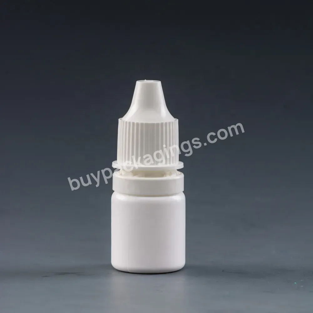 5ml 10ml New Design Gamma Radiation Sterile Eye Drops Containers Bottle Squeezable Eye Drops Plastic Bottles With Dropper