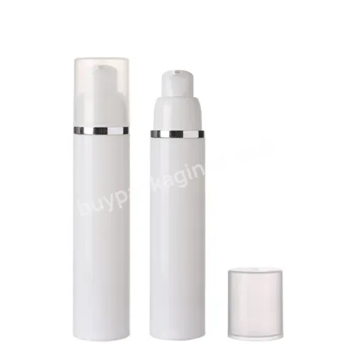 5ml 15ml 30ml 50ml Hot Selling New Design Empty Lotion Acrylic Bottle Round Shape Cosmetic Airless Bottle Manufacturer/whol