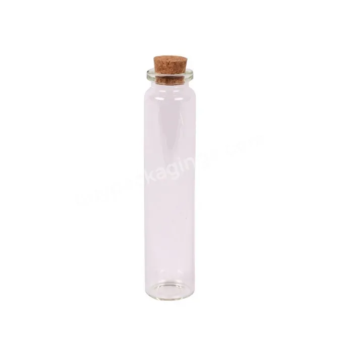 5ml 6ml 8ml 10ml 12ml 17ml 20ml 25ml 30ml Small Herb Glass Tube Glass Jar With Cork Medicine Powder Vial Dry Powder Empty Bottle