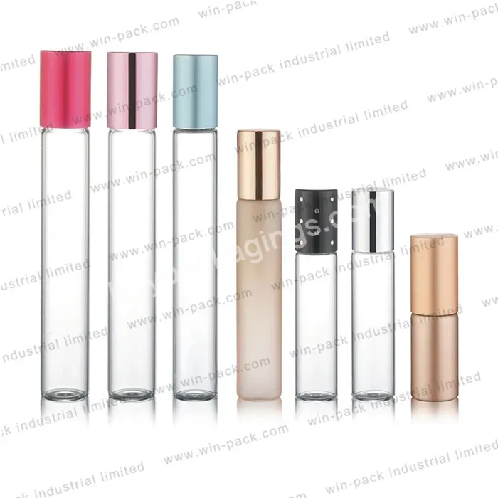 5ml 7ml 8ml 10ml 12ml 15ml Customized Roller Bottle Glass Essential Oil Roll On Bottle For Skincare With Cap