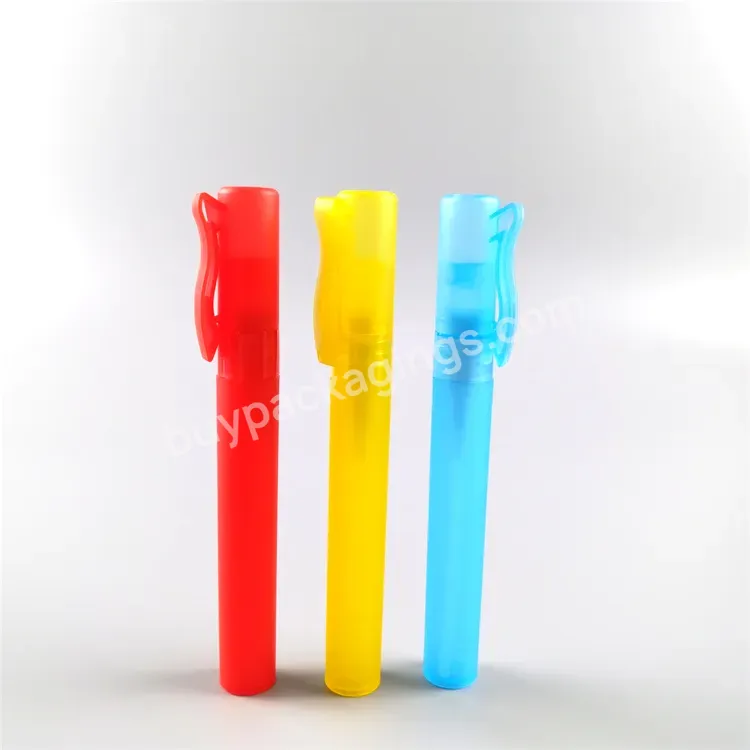 5ml 8ml 10ml 12ml Plastic Atomizers Alcohol Pen Fine Mist Perfume Spray Bottle