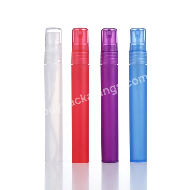 5ml 8ml 10ml 15ml 20ml Pp Plastic Spray Perfume Bottles Refillable Aluminum Perfume Atomizer Spray Bottles For Perfume