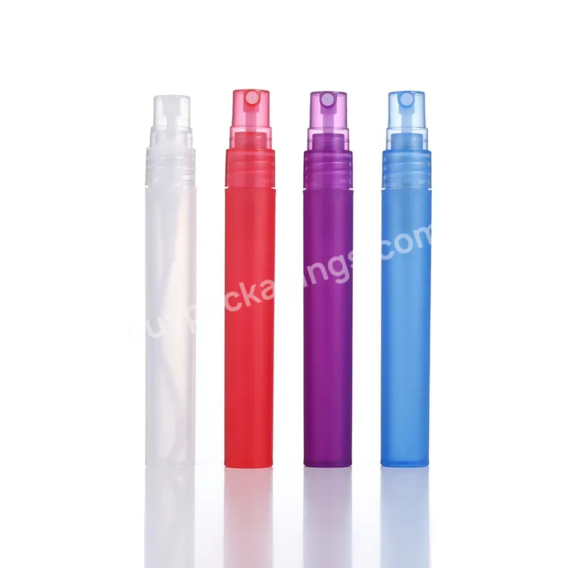 5ml 8ml 10ml 15ml 20ml Pp Plastic Spray Perfume Bottles Refillable Aluminum Perfume Atomizer Spray Bottles For Perfume