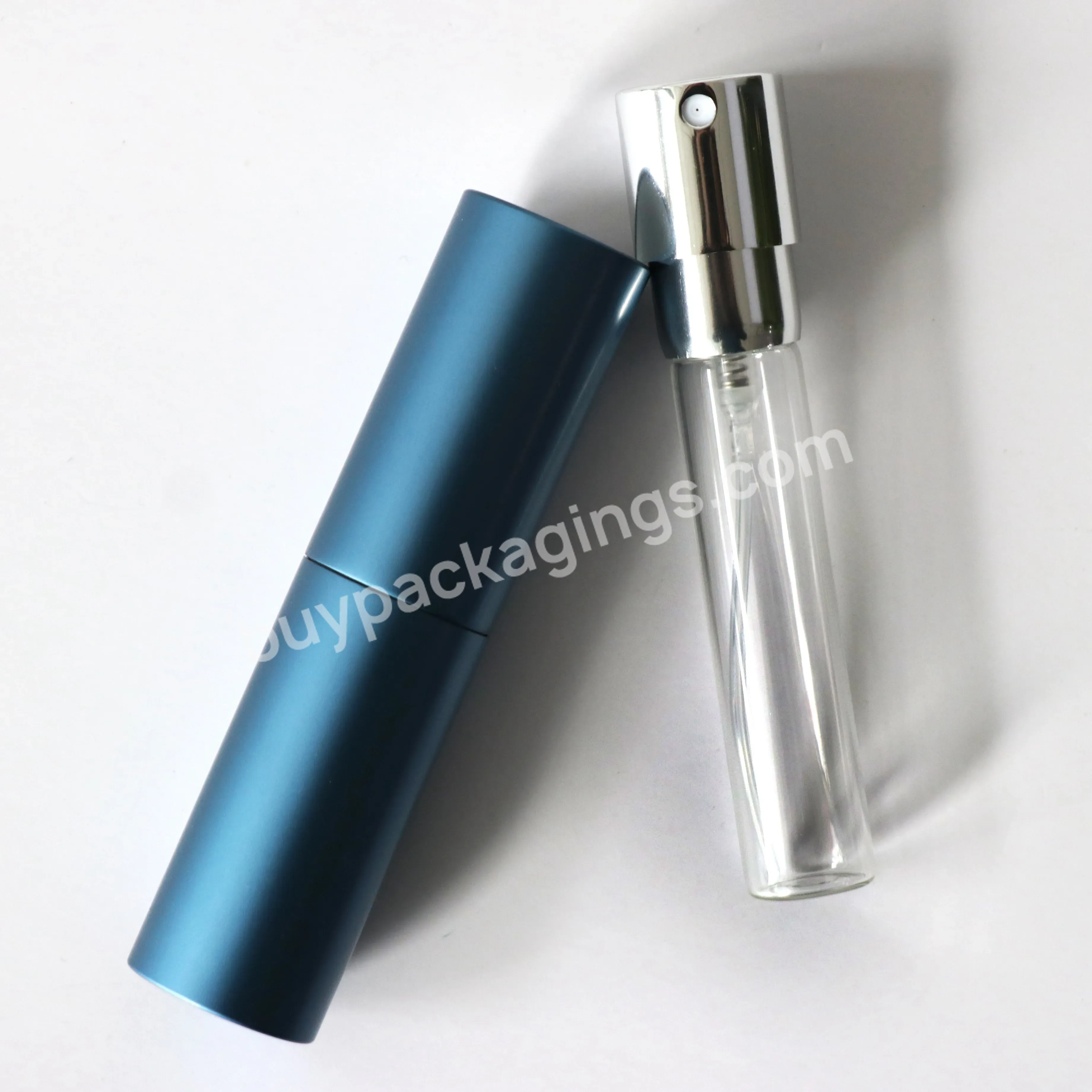 5ml 8ml 10ml Metal Aluminum Twist Up Atomizer Perfume Bottle 5ml Twist Up Spray Bottles