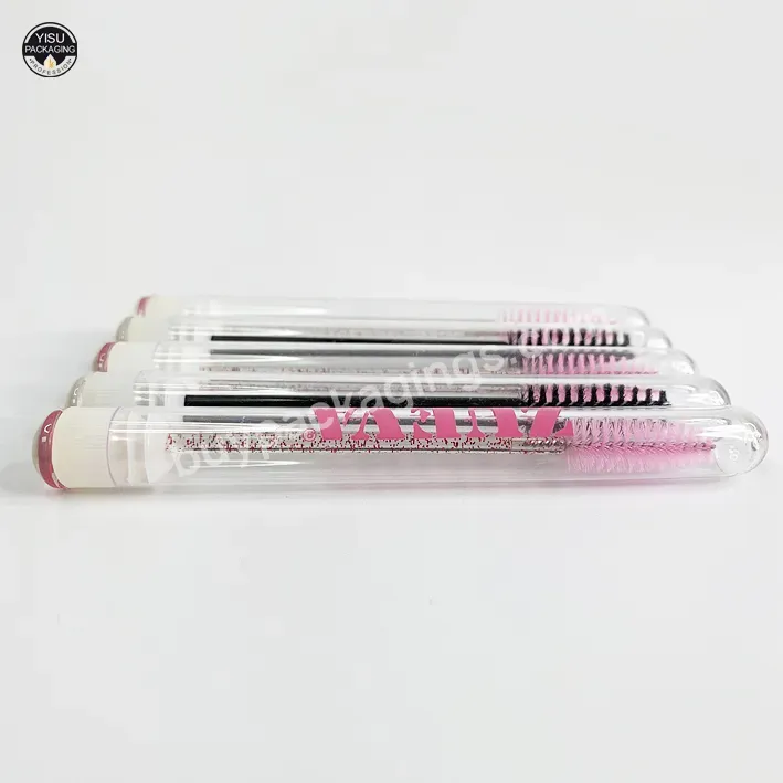 5ml Empty Bottle Plastic Pp Transparent Brow Brush Tube Packaging Cosmetic Packaging