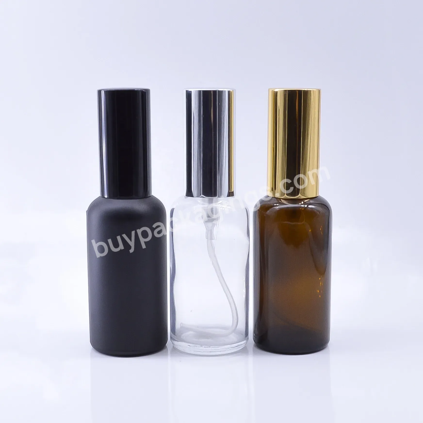 5ml Glass Spray Perfume Bottles Blue/clear/amber/green/matte Black 30 Ml Glass Bottle With Pump