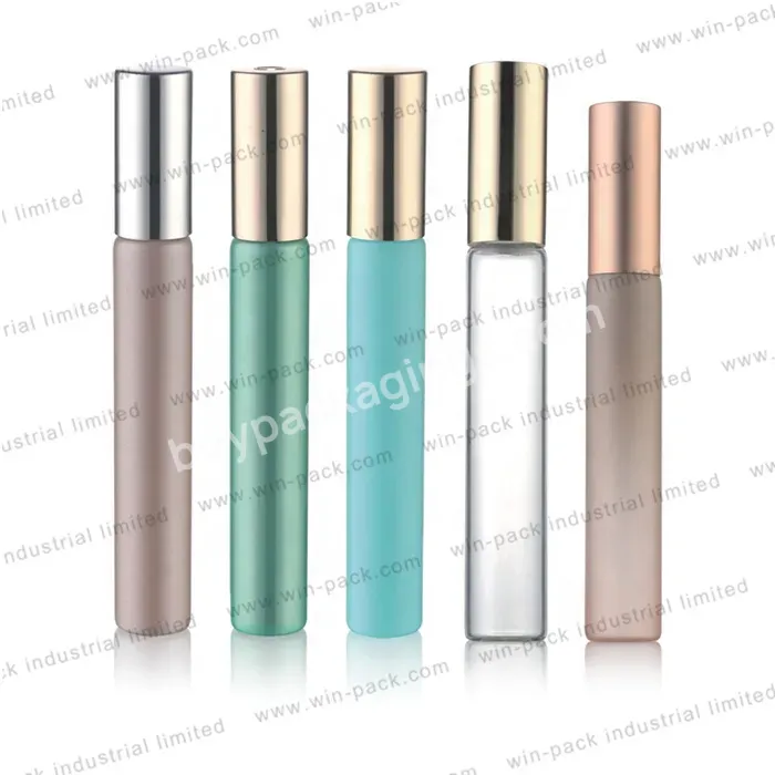 5ml Roller Ball Clear Cosmetic Personal Care Glass Roll On Bottle