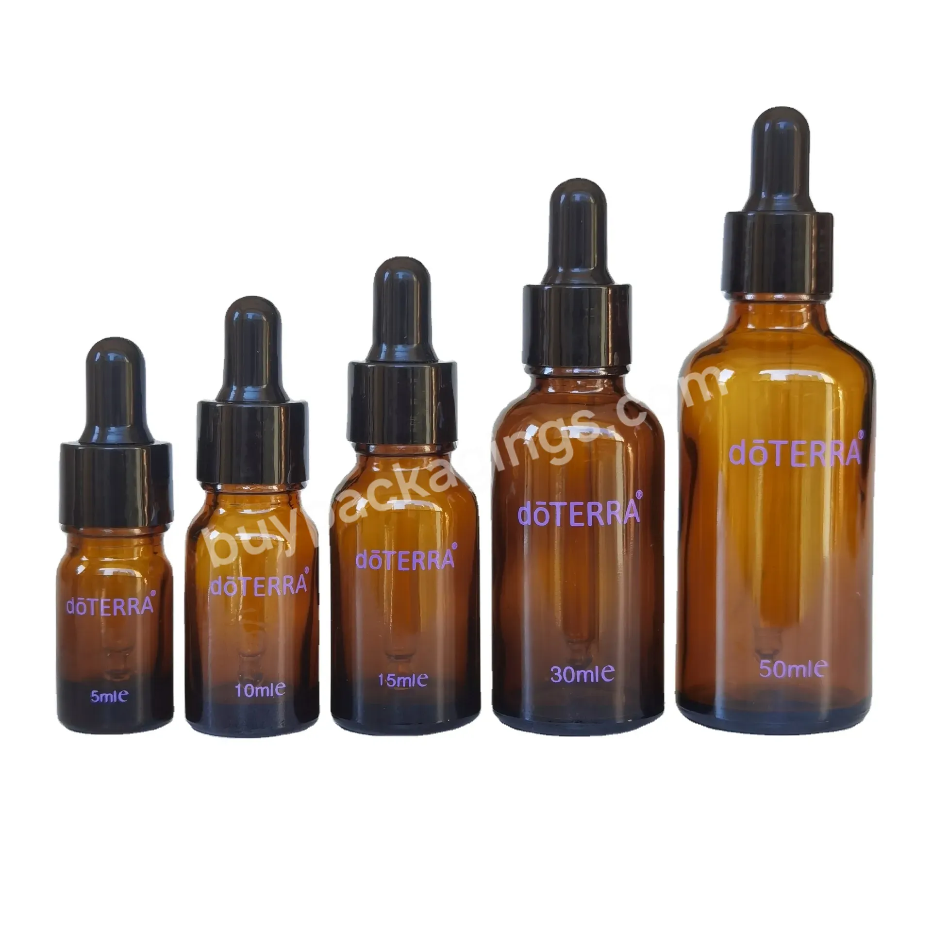 5ml/10ml/15ml/20ml/30ml/50ml/100ml Amber Roll On /essential Oil Vials/glass Dropper Bottles/spray Top Doterra