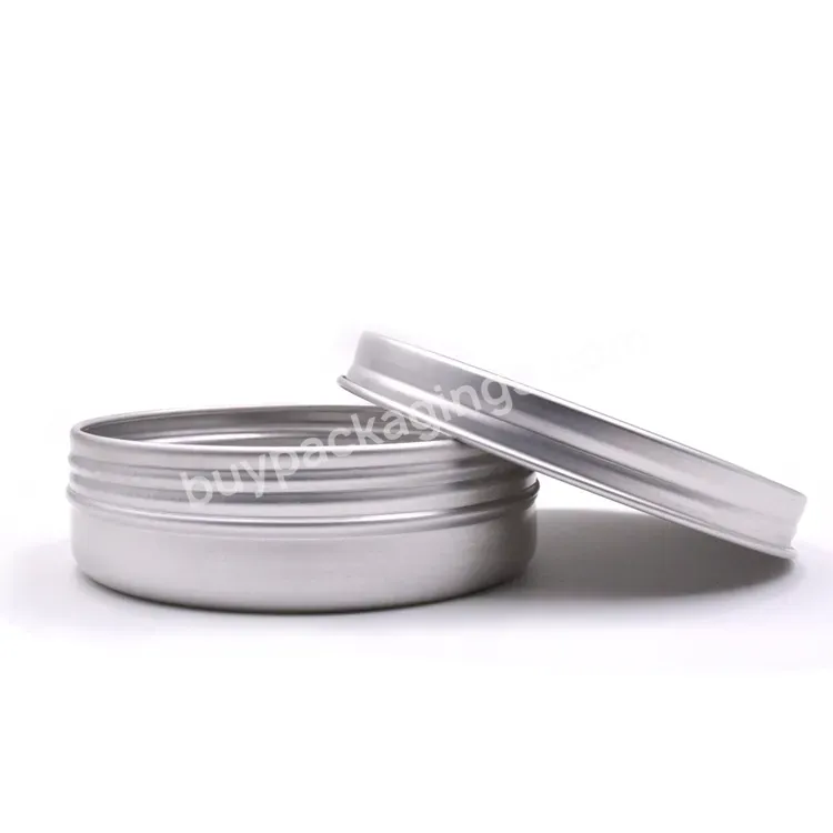 5oz Manufacturer Silver Aluminum Tin Can Top Quality Metal Can Wax Container