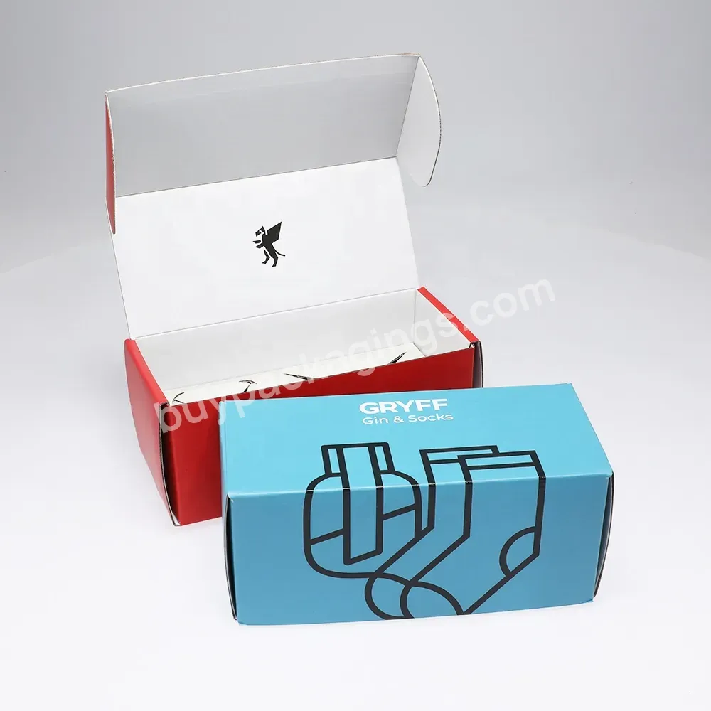 6 X 6 X 1 Red Shipping Packaging Corrugated Cardboard Cartons Tuck Top Mailer Boxes For Business