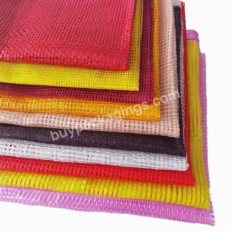 60 *90cm Red Onion Sack Packing Circular Knitting Pp Mesh Bag