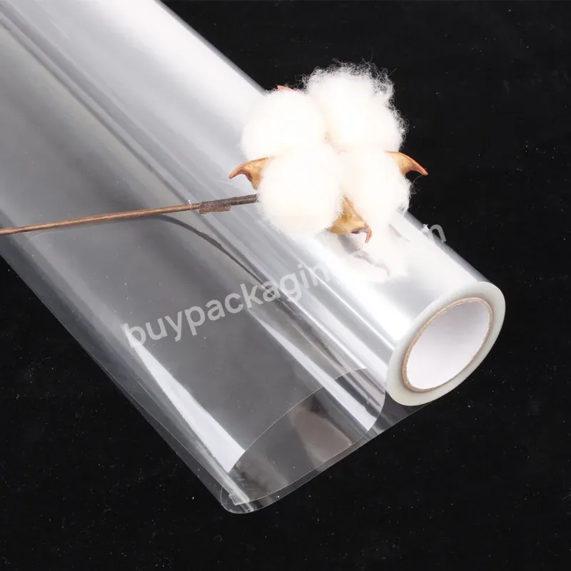 60cm*50m Per Roll Clear Wrapping Paper Plastic Cellophane Bouquet Packaging Paper Transparent Flower Wrapping Paper Roll