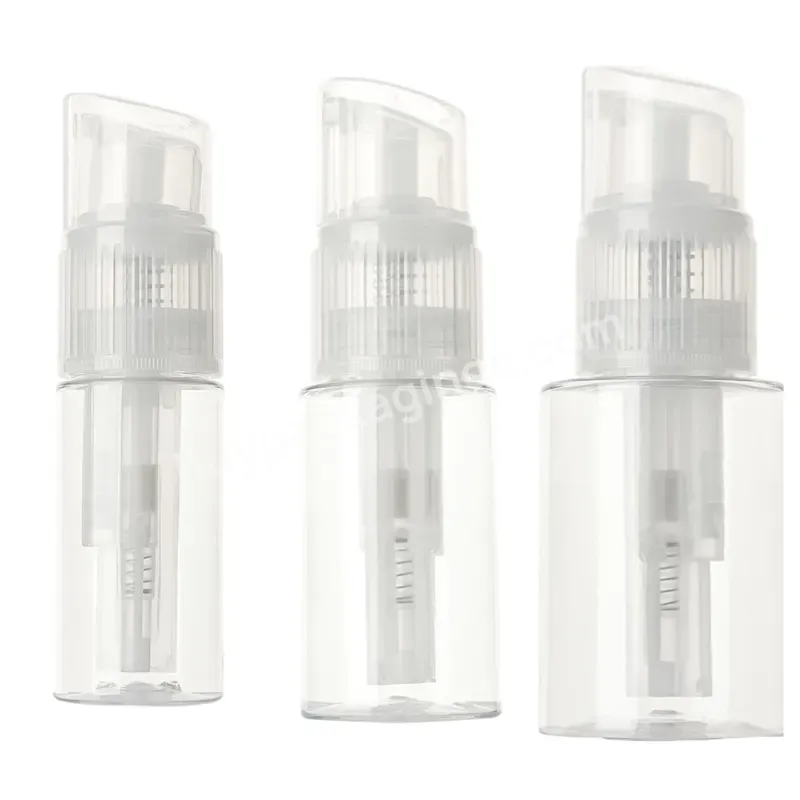 60ml 120ml Cosmetic Packaging Duster Spray Bottle Empty Glitter Refillable Portable Dry Powder Spray Bottles