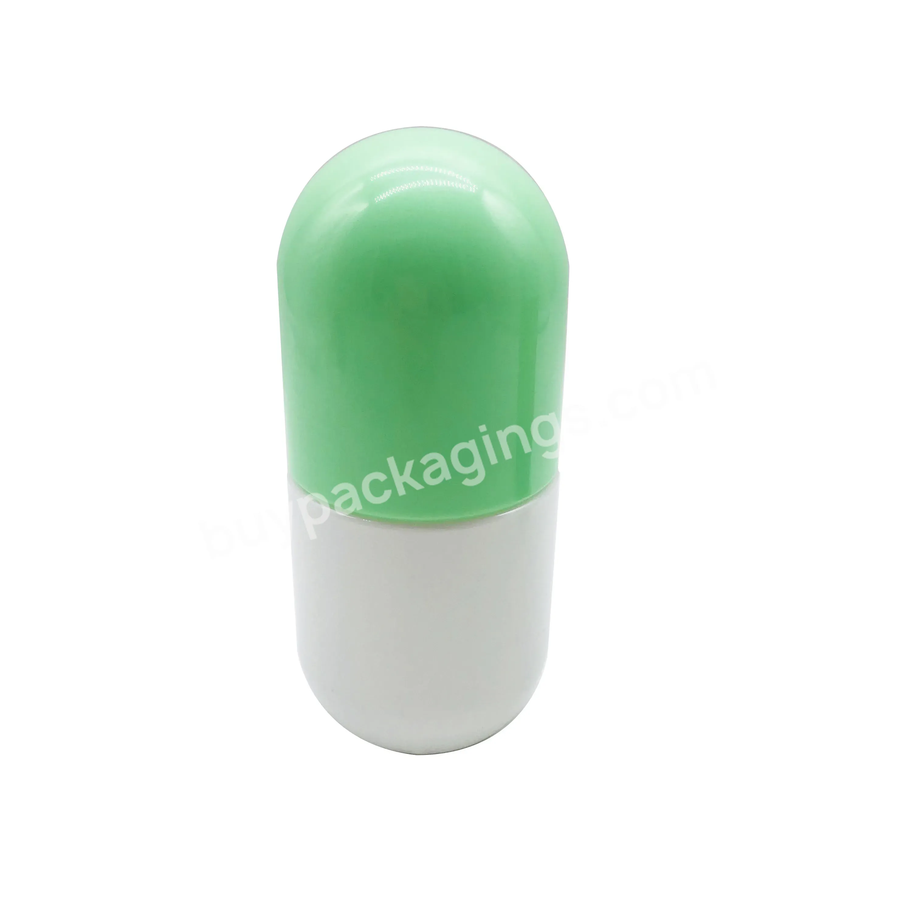 60ml 80ml 100ml Pill Capsule Shaped Empty Plastic Pet Bottle With Mist Sprayer For Cosmetic Packaging