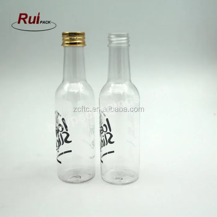 60ml,100ml,150ml 300ml Beer Type Empty Pet Plastic Bottle,Wine Drinking Bottle