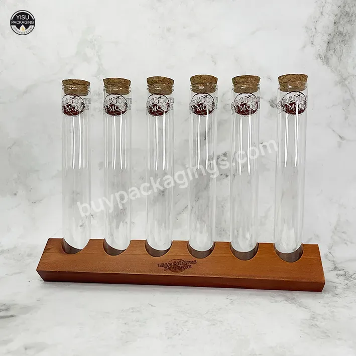 6/8/12/24 Holes Diameter 22mm 30mm Wooden Test Tube Display Rack/stand