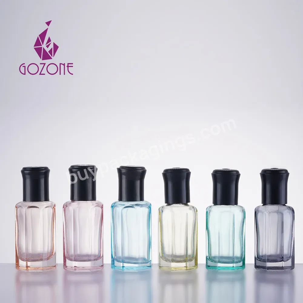 6ml Refillable Luxury Glass 3ml Perfume Oi Roll-on Bottle