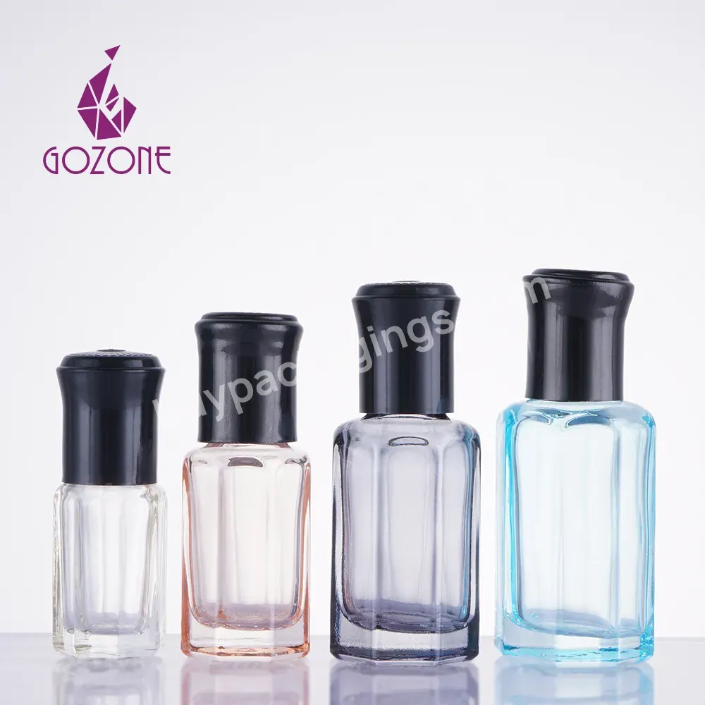 6ml Refillable Luxury Glass 3ml Perfume Oi Roll-on Bottle