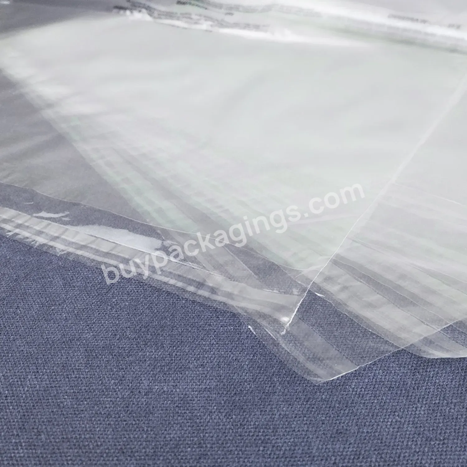 70 Micron Pe Clear Poly Bag Transparent Inner Package Plastic Courier Mailer Postage Satchel Bag For Clothes