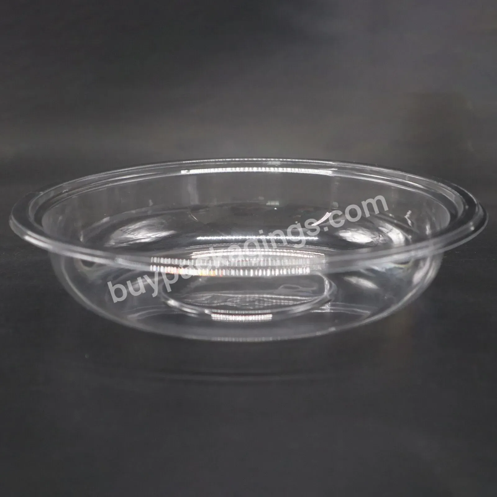 700/750ml Capacity 32 Oz Pp Disposable Food Container Clear Round Plastic Container For Nuts