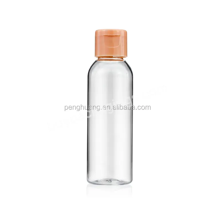 70ml Transparent Spray Bottle Empty Plastic Pet Sanitizer Bottle With Flip Top Cap Empty Sanitizer Bottle