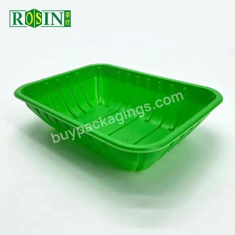 750 Ml Disposable Fruit/meat/vegetable Packaging Tray Blister Pp Pet Fresh Meat Packaging Tray