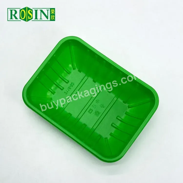 750 Ml Disposable Fruit/meat/vegetable Packaging Tray Blister Pp Pet Fresh Meat Packaging Tray
