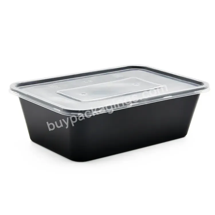 750ml Rectangular Take Away Airtight Pp Food Container Disposable Box - Buy Disposable Pp Food Container,Disposable Food Container,Rectangle Disposable Food Container.