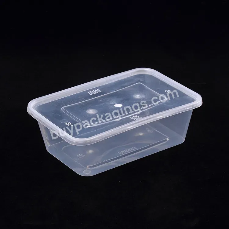 750ml Rectangular Take Away Airtight Pp Food Container Disposable Box - Buy Disposable Pp Food Container,Disposable Food Container,Rectangle Disposable Food Container.