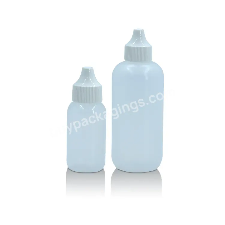 7.5ml 15ml 30ml 120ml Eye Dropper Bottle Hdpe Material Empty Plastic Squeezable Liquid Dropper Bottles