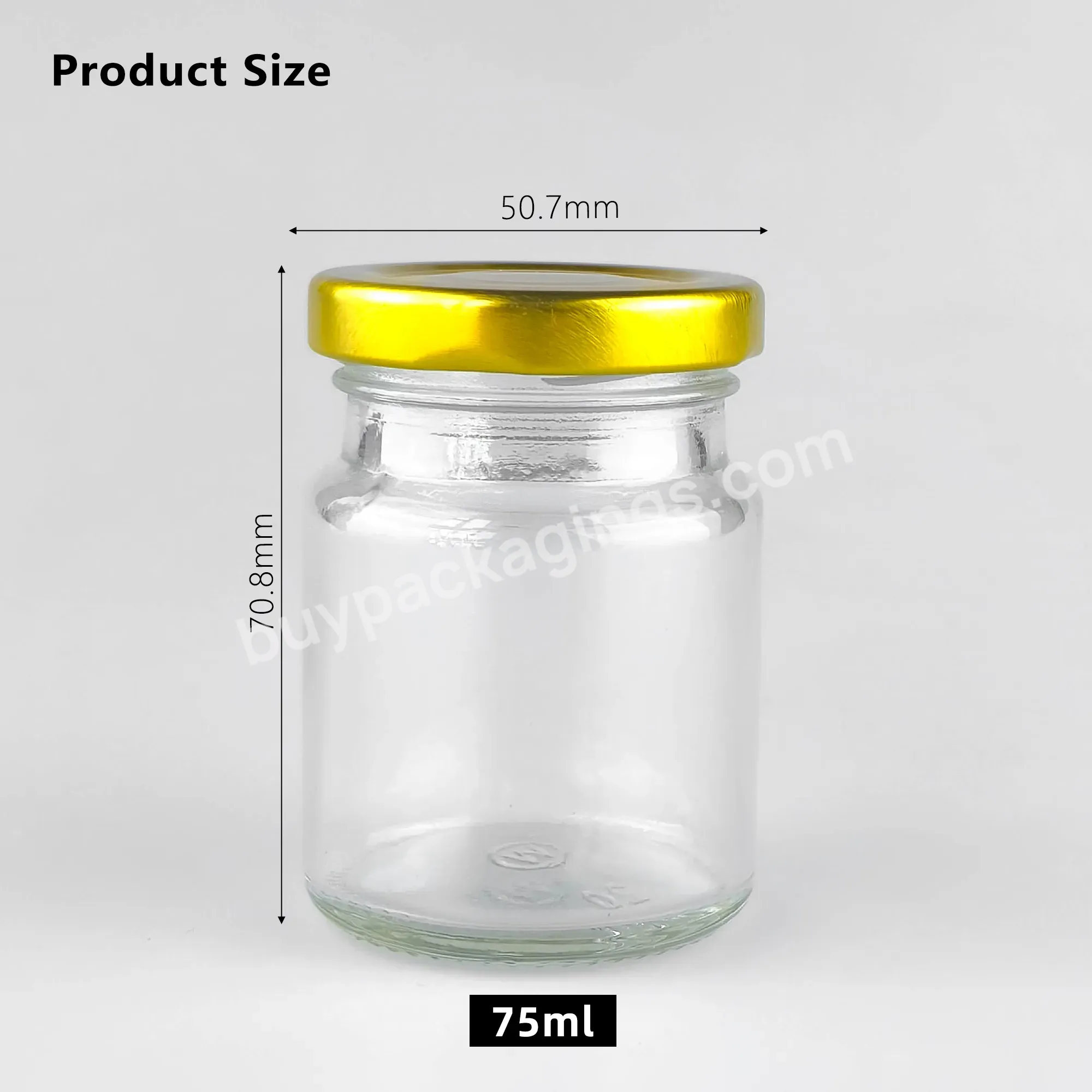 75ml Glass Cream Jar 30oz Face Cream Transparent Glass Cream Bottle Containers For Body Butter With Safety Twist Cover - Buy Glass Storage Jar Glass Spice Jar Matches In Glass Jar Glass Cosmetic Jar Jars Glass With Safety Twist Cover,Glass Cream Jar