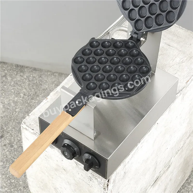 7.8'' Electric Non-stick Bubble Waffle Maker Hong Kong Style Egg Waffle Rotating Machine With Timer & Temperature Control - Buy 7.8'' Electric Non-stick Bubble Waffle Maker,Hong Kong Style Egg Waffle Rotating Machine,Egg Waffle Rotating Machine With