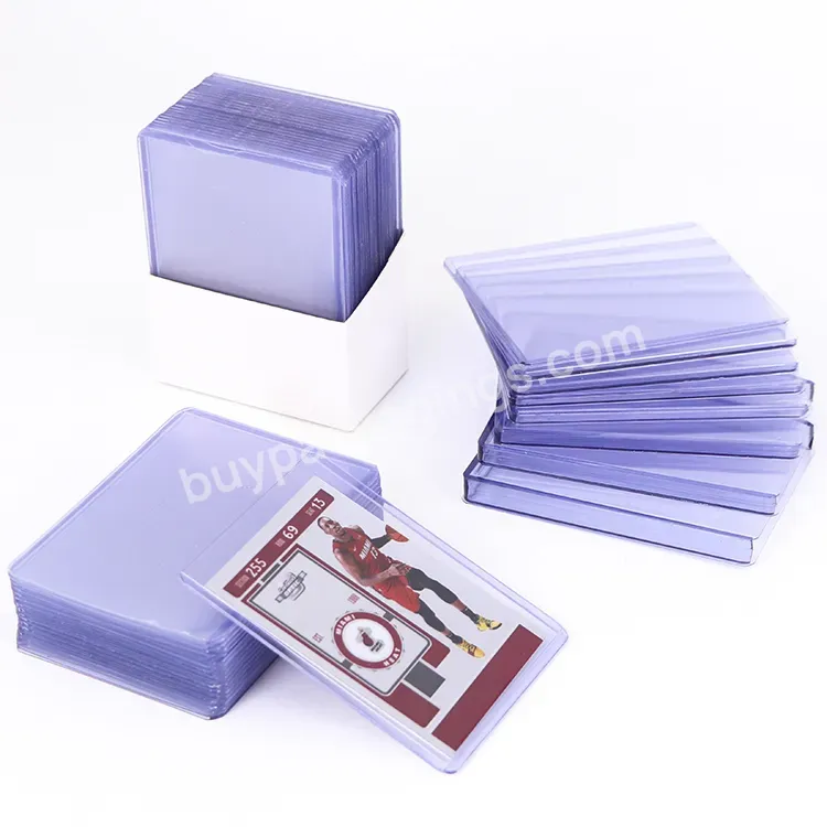 79pt 108pt Sports Baseball Trading Card Top Loader For Ultra Pro Topload Semirigid Clear Graded Card Sleeves Toploader